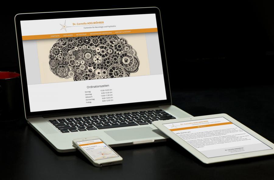 Responsive Neuropsychiatrie Webdesign Umsetzung Drupal